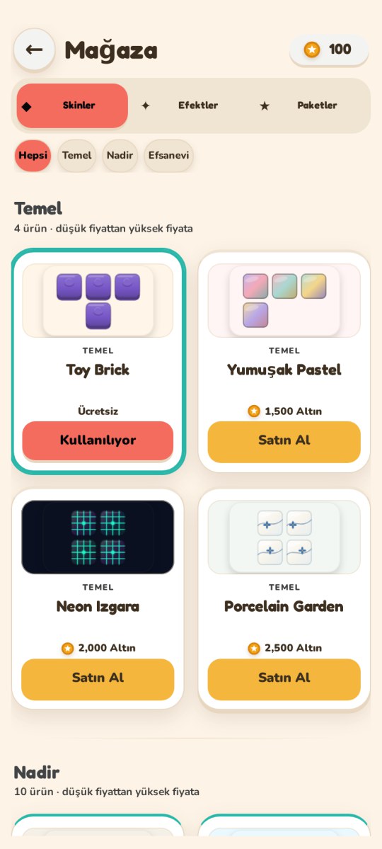 Blockora - Skins & shop